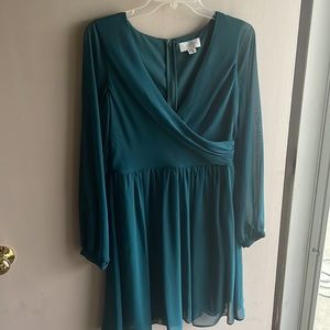 Jessica Simpson Emerald Green Dress